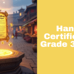 Hannish Certificate Of Grade 3 Import