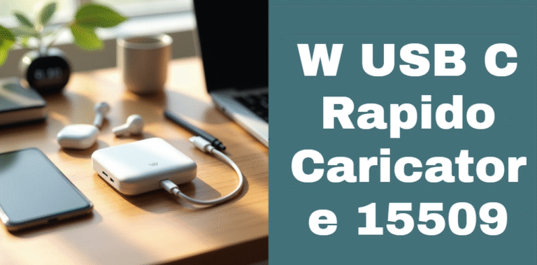 W USB C Rapido Caricatore 15509